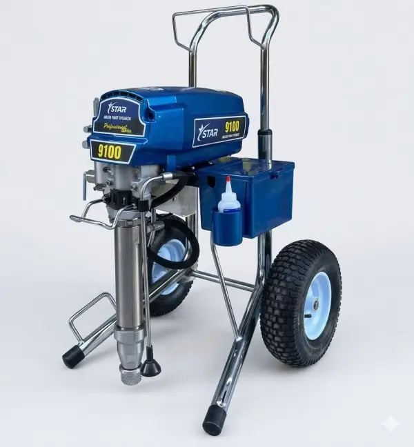 STAR 9100 SATEN ALÇI VE BOYA MAKİNASI